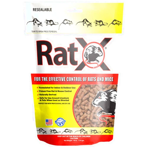 RatX 18oz Bag All-Natural for All Speiecs of Rat and Mouse