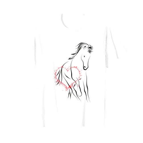 Pferde Shirt Mädchen Reiten Damen Bekleidung Women's horse shirt for riders and horse lovers T-Shirt