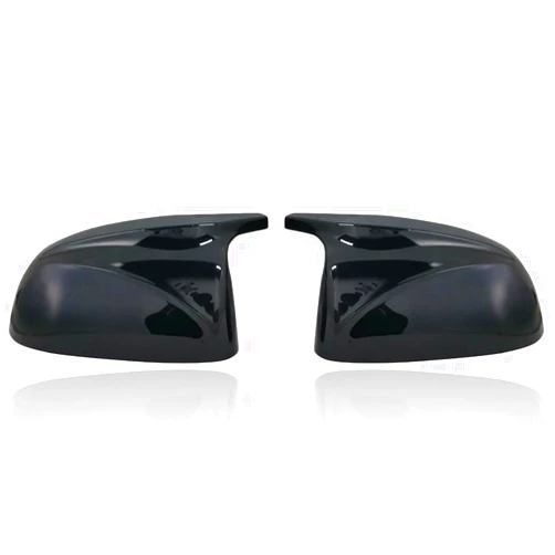 Generic Auto Door Rear View Rearview Side Mirror Cover Caps Trim 1Pair, Replacement for BMW X3 G01 X4 G02 X5 G05 X6 G06 X7 G07 2018 2019 2020(Bright)