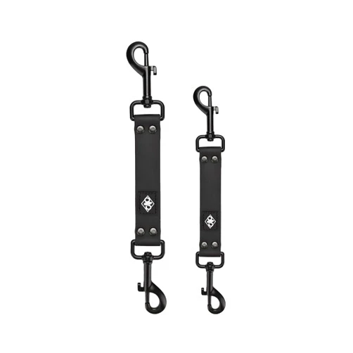 JIPIMON Waterproof Prong Collar Backup 2 Pack Double Ended Backup Safety Clip for Prong Collar Dog Harness Collar Connector