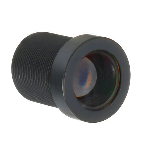 uxcell 3.6mm CCTV Camera Lens 5MP F2.0 FPV Wide Angle Security Camera Lens M12 Threaded Dia for IP Camera Panoramic, Black