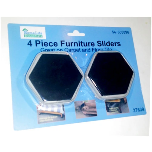 HomeLife Essentials 4 piece Furniture Sliders for moving sofas and other heavy furniture