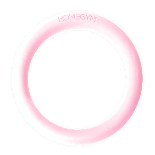 Home Gym Pink 10 lbs Ring Weight, Use like a Kettlebell, for Yoga, HIIT, Pilates, Barre, Strength Training