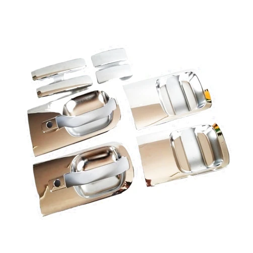 TWAQIOV Front Door Rear Door Outer Handle Chrome Cover，Compatible with Hyundai H1 Grand Starex I800