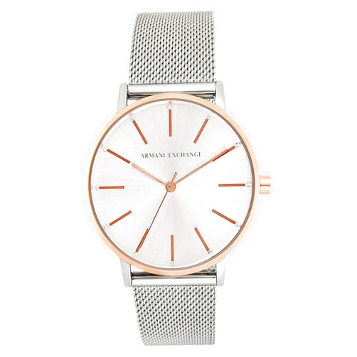 A｜X ARMANI EXCHANGE Women's Stainless Steel Mesh Watch (Model: AX5537)