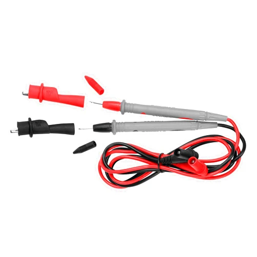 Performance Tool W2937 Universal Multi-Meter Test Probes with Insulated Comfort Grips and Alligator Clips, CAT II/CAT III Rated