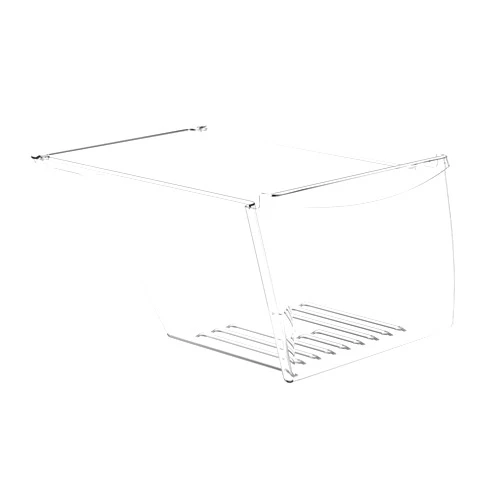 YILISAWIN Upgraded 240337103 Refrigerator Crisper Drawers Bins Suitable For Frigidaire Kenmore Refrigerator,240337103 Crisper Bin Drawer Replacement Drawer Parts AP2115741, 240337100, Food-grade Materials