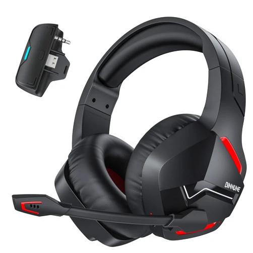BINNUNE Xbox Wireless Gaming Headset for Xbox Series X/S, Xbox One,120H Ultra-Long Battery, Bluetooth 5.3 Gaming Headphones with Noise-Canceling Mic, Comfortable Over-Ear Headphones