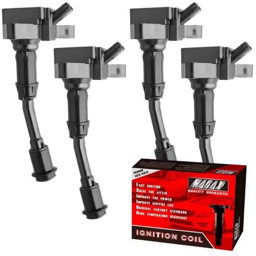 MACAX Set of 4 Ignition Coils UF735 DG-552 Compatible with Ford 2014 2015 2016 2017 2018 2019 Fusion and Escape 1.5L L4 - Replaces DS7Z-12029-B DG554