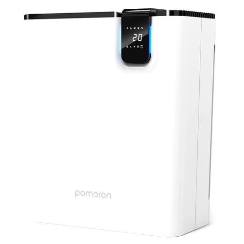 POMORON Air Purifiers for Home Large Room Up to 1076Ft² with Air Quality Sensor&Auto Mode, UV Light, Efficient HEPA Air Purifiers Filter 99.97% of Pollen Allergies Smoke Pet Dander for Bedroom, White