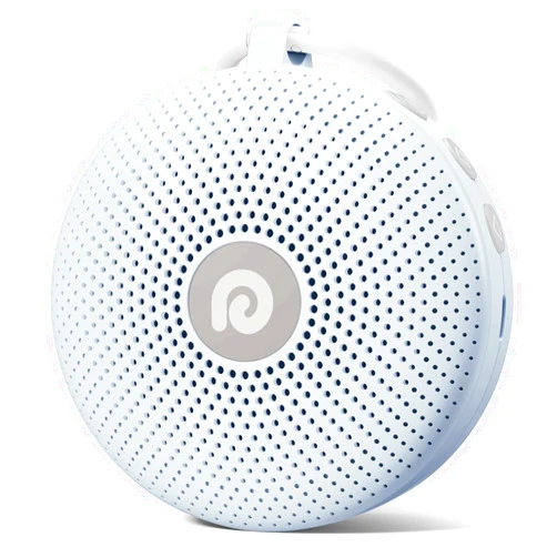 Dreamegg White Noise Machine - Portable Sound Machine for Baby Adult, Features Powerful Battery, 21 Soothing Sound, Noise Canceling for Office & Sleeping, Sound Therapy for Home, Travel(2Light Blue)