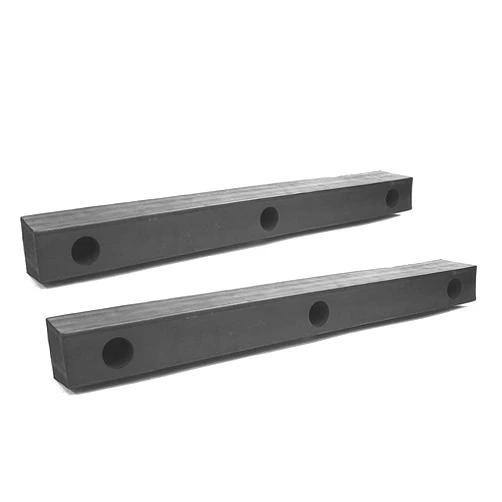 UrMarketOutlet 2X Morgan MOR076263 Reinforced Rubber Square Rectangular 3 Hole 24
