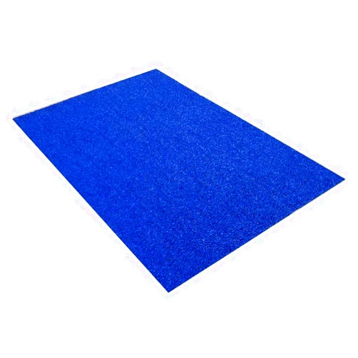 VINTEK VinLoop Vinyl Pool, Bathroom, Locker Room, Shower, Spaghetti Mat by MattingExperts Drains Water, Comfortable Looped Mat (3x2, Blue)