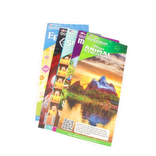 Disney Walt Disney World Resort 4 Theme Parks Downtown Springs Vacation Planning Guide Maps