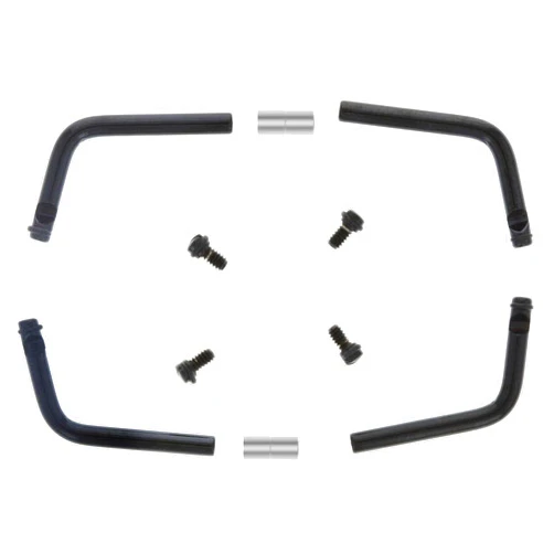 Ewatchparts REPLACEMENT TUBES, BAR, SCREWS COMPATIBLE WITH PANERAI LUMINOR RADIOMIR WATCH BLACK PVD