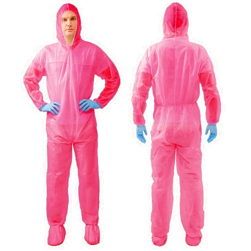 V VICOGARD VVicogard Hazmat Suits,10 Colors Options Disposable Protective Coveralls, Paint Suit with Elastic Wrists Ankles, and Hood