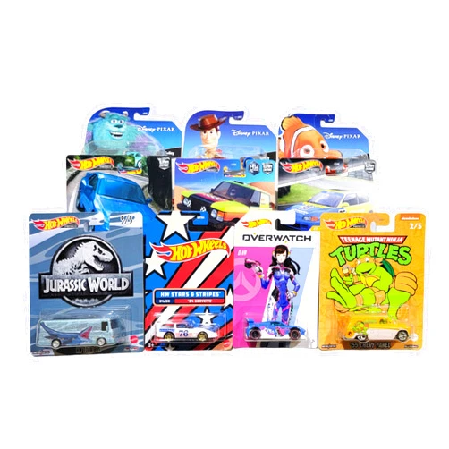 Hot Wheels Variety Pack of 10 Different Random Specialty Release Vehicles