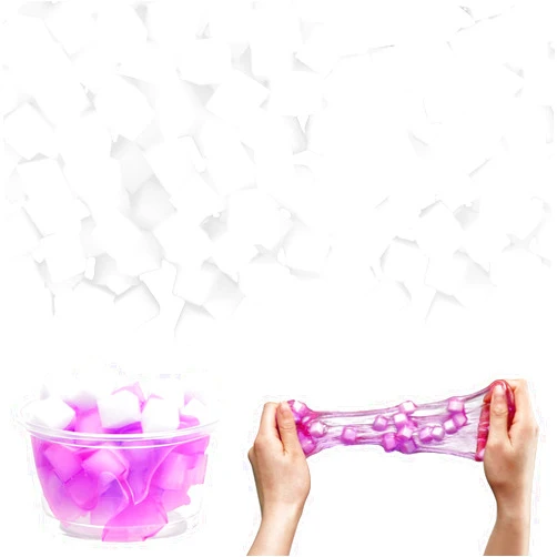 Junkin 400 Pcs Jelly Cubes Charms Accessories for Boys and Girls, DIY Art Crafts