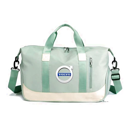 GHAAH Car Travel Duffel Bag for Volvo EC40, Travel Duffle Bag Weekender Bags Travel Bag Weekender Overnight Bag Sports Gym Tote Bag Travel Carry on Bag Accessories,Green-A