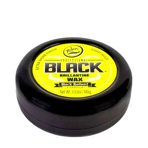 Rolda Black Brilliantine Temporary Hair Color Wax