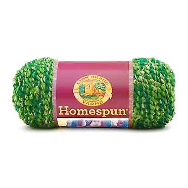 Lion Brand Yarn Bulk Buy: Lion Brand Homespun Yarn (2-Pack) (Forest #790-604) Forest [790-604]
