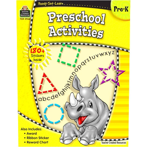 Teacher Created Resources Ready•Set•Learn: Preschool Activities from Teacher Created Resources