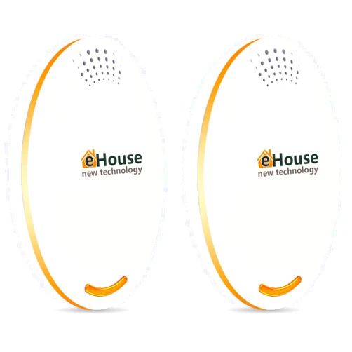 EHouse AC12 Ultrasonic Pest Repeller - Electronic Plug in Best Repellent - Pest Control - Get Rid of - Rodents Squirrels Mice Rats Insects - Roaches Spiders Fleas Bed Bugs Flies Ants Mosquitos Fruit Fly!