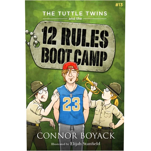 By Connor Boyack (Author), Elijah Stanfield (Illustrator) The Tuttle Twins and the 12 Rules Boot Camp