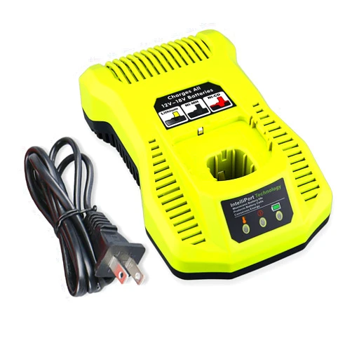 VINIDA P117 Dual Chemistry IntelliPort Charger Li-ion & Ni-cad Ni-Mh Battery Charger 12V -18V Replacement for Ryobi P118 P100 P102 P108