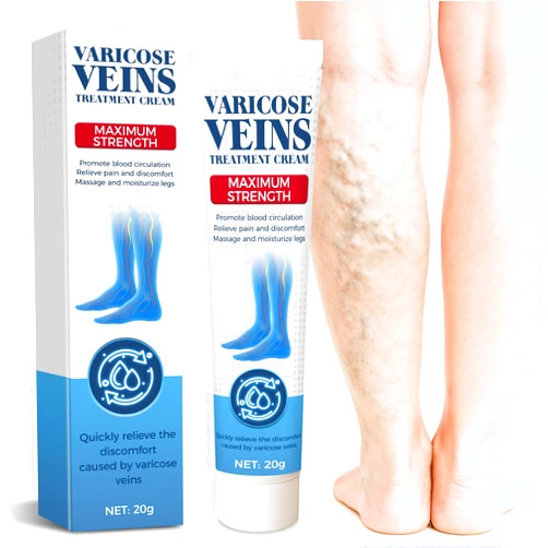 Bellisinno Varicose Veins Treatment for Legs, Varicose Veins Cream for Spider Veins, Relaxing Leg Cream Formula to Improve Circulation, Soothe Tired Legs and Reduce Heaviness