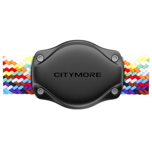 Citymore AirTag Strap Mount | Airtag Holder case（1 Pack） Compatible with Apple AirTag, IPX8 Waterproof & Discreet | for Backpacks, Bags & Camera Straps Hidden