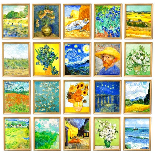 Meishe Art Vincent Van Gogh Prints 8