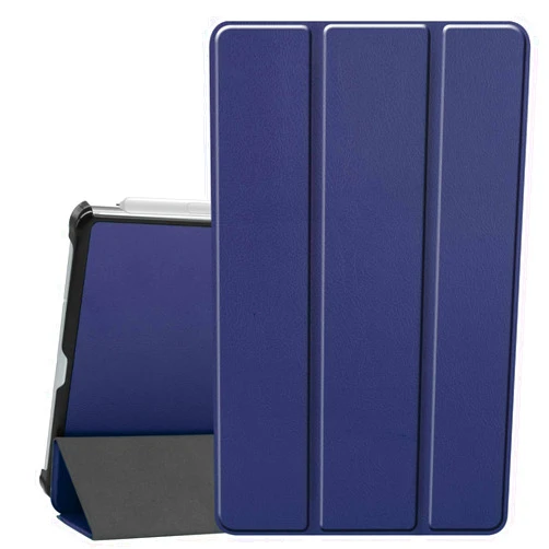 Ratesell Smart Case for Galaxy Tab S6 Lite, Ratesell Lightweight Smart Trifold Stand Case Cover with Auto Sleep/Wake for Samsung Galaxy Tab S6 Lite 10.4-Inch 2024/2022/2020 Navy