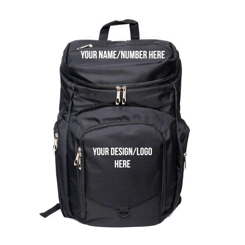 Claycosports Personalized Backpack for Basketball, Volleyball,Soccer, Gym Bag