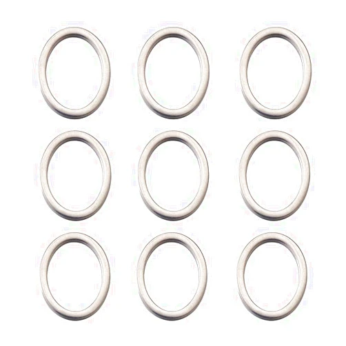 BB Beadthoven Beadthoven 30pcs 304 Stainless Steel Oval Linking Rings Hollow Geometry Open Bezel Charm Connectors Dangle Beading Hoop Jewelry Links for Necklaces Earring Bracelet Making 20x16x2mm