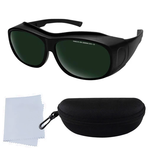 HANCHS Laser Safety Glasses Red Light Therapy Goggles UV Blocking Laser Glasses for Laser Cosmetology Operator Eye Protection