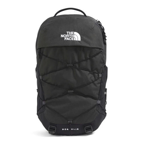 The North Face Borealis Commuter Laptop Backpack - Water Repellent, Laptop Sleeve, Large Main Compartment, Asphalt Grey Light Heather/TNF Black-NPF, One Size
