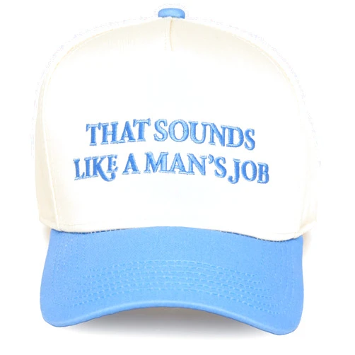 Funky Junque Vintage Canvas Snapback Hat - Adjustable 2 Tone Cap for Men Women - Put It On My, Cowboy, Girl Dad, Funny