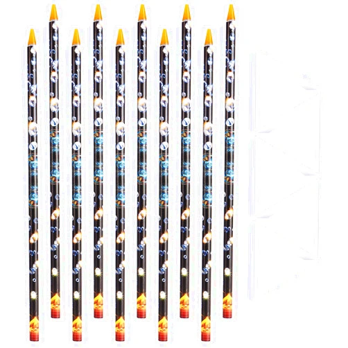 Blulu 10 Pcs Wax Pencil for Rhinestone Nail Point Drill Wax Pen Diamond Art Dotting Pen Self Adhesive Resin Picker Pencil Gem Picker Tool with 5 Pcs Triangular Bead Sorting Plate for Nail DIY Decor