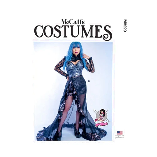 McCall's Sewing Pattern M8229 - Misses' Skirt, Size: E5 (14-16-18-20-22)