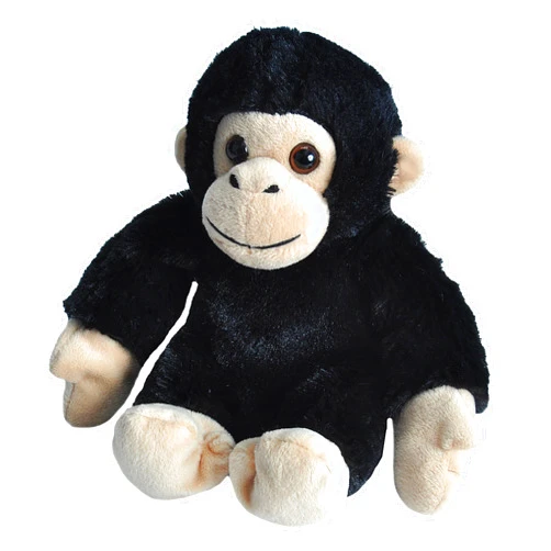 Wild Republic Chimp Plush, Stuffed Animal, Plush Toy, Gifts for Kids, Hug’EMS 7 Inches