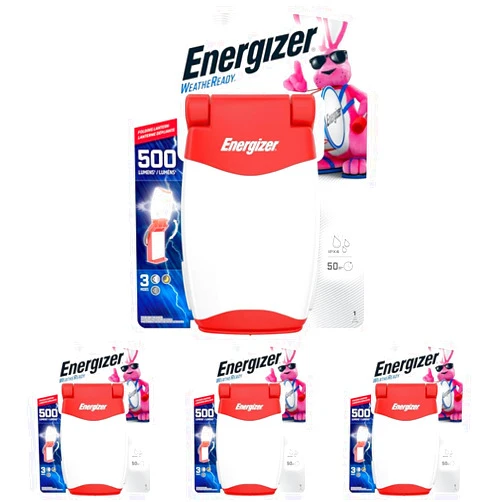 Energizer Folding LED Camping Lantern, IPX4 Water Resistant Lanterns for Camping, Fishing, Outdoors, Power Outage, Compact and Portable Tent Lights