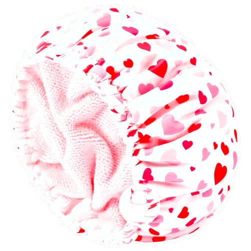 Aileam Shower Cap for Women Terry Lined Bath Cap Large Reusable Waterproof Elastic Band Pink Shower Caps for Long Thick Hair Soft Bath Shower Hair Caps
