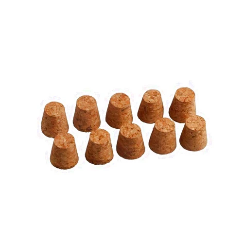 Kopida 40 Pcs Cork Stoppers Wine Bottle Cork Stoppers Wooden Tapered Cork Plugs Replacement Small Corks for Wine Beer Bottle Crafts
