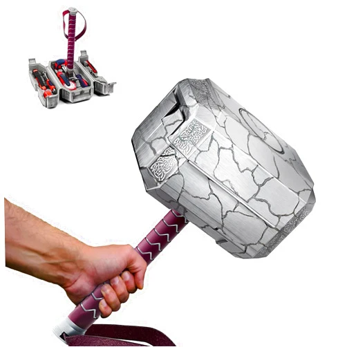 Generic 28 Piece Hammer Tool Box, Multifunctional Thor Hammer Tool kit, Home Tool Set, Hand Tools, Novelty Unique Holiday Gift for Men,Marvel Fans