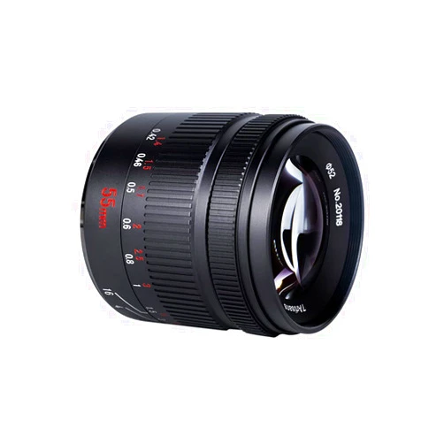 7artisans 55mm F1.4 Mark II APS-C Manual Focus Lens Large Aperture Mirrorless Cameras Lens for Canon EOS-M/EOS-M2/EOS-M3/EOS-M100/EOS-M5 EOS-M6/EOS-M50/EOS-M10/EOS-M200