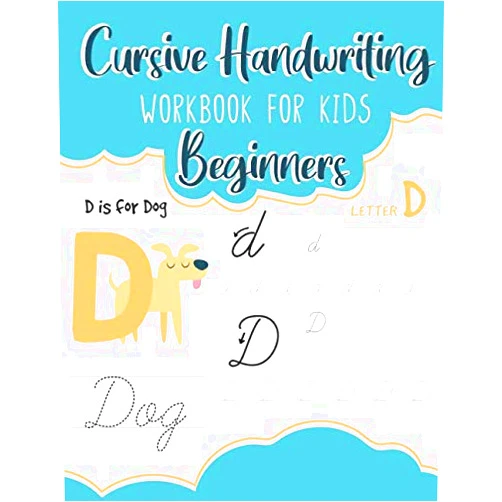 Mazing Workbooks Cursive Handwriting Workbook for Kids Beginners: Learn How to Write in Cursive for Kids - Letters A-Z & Words (Cursive Handwriting Books)