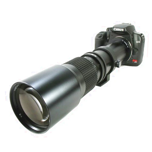 Bower 500mm BOWER MF Telephoto Lens for CANON EOS Elan, XTi, XSi, 30D, 50D