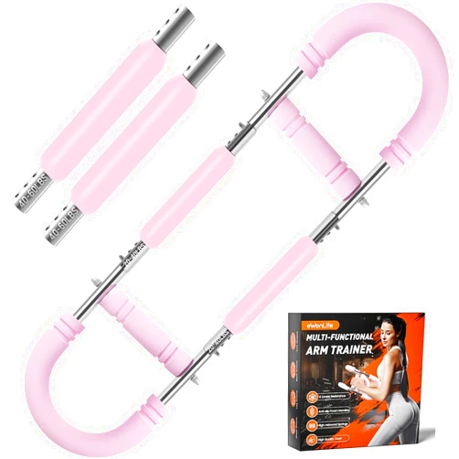 EWonLife Twister Arm Trainer for Women Beginner & Pro, Adjustable Levels(20-40/40-60LB) Chest Workout Equipment with 4 Springs for Men & Women Portable Home Gym Strength Trainer, Upper Body Muscle Exerciser