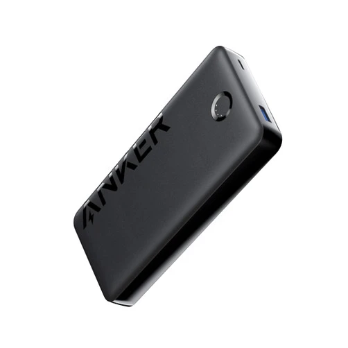 Anker Portable Charger, 20,000mAh Power Bank, Battery Pack with 2-Port, 15W High-Speed Charging for iPhone 15/15 Plus/15 Pro/15 Pro Max, 14/13/12 Series, Samsung Galaxy, and More (Black)